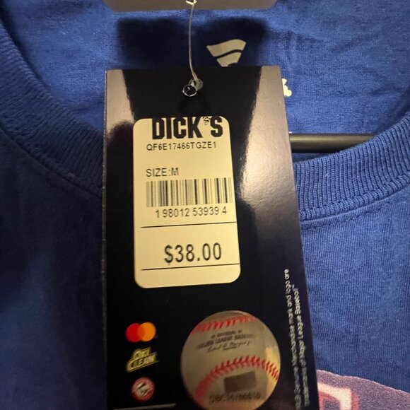 Texas Rangers World Series MVP T-Shirt Fanatics Officially Licensed Blue, medium - Picture 7 of 9